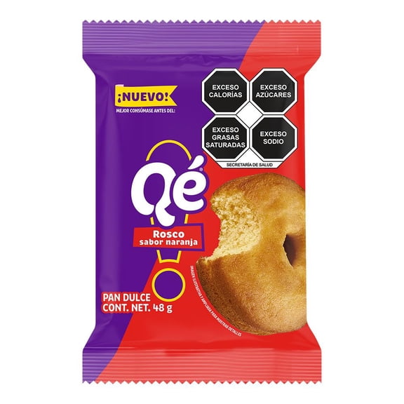 Pan Dulce Qé Rosco 1p 48 g