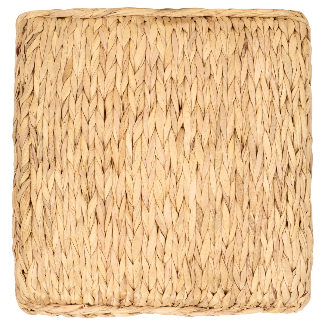 Safavieh Posey Modern Round Ottoman, Natural