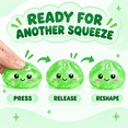 thumbnail image 4 of Glitter Dumpling Squishy Stress Ball Toys,2026 Upgraded Glitter Dumpling, Colorful Dumplings Stress Balls, Soft Squeeze Decompression Dough for Anxiety Relief Fidget, 4 of 5
