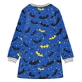 thumbnail image 2 of Bat Star Night Girls'long-sleeved dress Thickened A-dress Warm Dress Basic Shirt Party Dresses, 2 of 7
