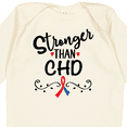 thumbnail image 4 of Inktastic Chd Awareness Month Ribbon Boys or Girls Long Sleeve Baby Bodysuit, 4 of 5