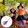 thumbnail image 2 of 1pc Masquerade Prop Theme Halloween Bruja Escoba decorativa, 2 of 7