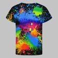 thumbnail image 4 of FYDUU Fashion T-Shirts Boys Graphic Tees Casual Short Sleeve Crew Neck T Shirt Top Cute Printed Tshirts Kids Back To School Clothes 12-13 Years, 4 of 5