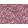 thumbnail image 2 of Zelouf Flower Lace With Seqs  , Sewing, DIY, Crafts Fabric by the Yard, Jewel Garnet, 1 Yard, 2 of 2