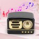 thumbnail image 5 of FT BT11Plus Altavoz Bluetooth portátil de plástico para exteriores, caja de altavoz con tarjeta de enchufe inalámbrico para teléfono móvil (negro), 5 of 8