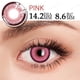 thumbnail image 4 of 1 par de lentes de contacto de colores Bio-essence Colorcon con grado de miopía, accesorios de anime, lentes rosas, lentes para cosplay, Halloween, 4 of 4