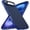 Navy Blue, variant on For Apple iPhone 17 Air (6.6") Phone Case, Carbon Fiber Design with Magnetic HQ 2.0mm Thick Hybrid Shockproof Rubber Hard PC Cover for Iphone 17 Air - Grey