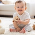 thumbnail image 7 of Natural Wooden Baby Rattle Toy for Infants 0-1 Year, Educational Toys Hand Rattles for 0 3 6 9 12 Months Boys Girls, Easy Grip Infant Sensory Shaker Toy, Promote Motor Skills and Sensory Development, 7 of 7