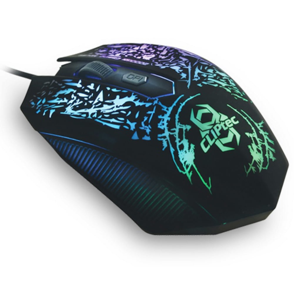 CLiPtec STORM 2400 Adjustable High DPI USB 2.0 Optical LED Light