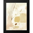 thumbnail image 2 of Barnes, Victoria 12x14 Black Modern Framed Museum Art Print Titled - Markings in Beige I, 2 of 5