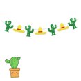 thumbnail image 4 of OUNONA 2Jgo Colgante Multicolor Con Banderines De Cactus Para Fiestas Y Eventos, 4 of 7