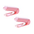 thumbnail image 1 of 2PC Portable Mini Household Hand Pressure Heat Sealing Machine Plastic Sealing Machine Mini Sealing Machine Snack Plastic Bag Sealing Machine Travel Hand Pressure Heat Sealing Machine Pink, 1 of 9