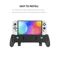 thumbnail image 2 of Switch Grip with Upgraded Adjustable Stand Compatible with Nintendo Switch, Asymmetrical Grip with Upgraded Adjustable Stand/Cartridge Holders, 2 of 5