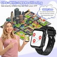 thumbnail image 3 of TOPCHANCES 4G Kids Smart Watch, Kids Cell Phone Watch with GPS Tracker, 2-way Calling, SMS, Voice, Video, Face Unlock Function, Touch Screen Smart Watch for Boys Girls 3-15 (Black), 3 of 9