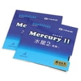 thumbnail image 3 of MERCURY 2 Table de Tennis en Caoutchouc Galaxy Pips-In Original YINHE Ping Pong Caoutchouc Rouge, 3 of 6