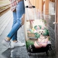 thumbnail image 3 of Easter Egg Chinese Crested Bunny Ear Welcome Spring Truck Travel Luggage Cover Dog Lover Suitcase Dust Protective Decor - 12002, 3 of 5
