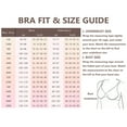 thumbnail image 3 of Txenfivo Women's Plus Size Full Coverage Lace Underwire Lace Bra Padded Push Up Bra for Everyday Comfort, 34D-48DD, 3 of 7
