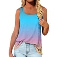 thumbnail image 2 of Njoeus Womens Tank Tops Women 2024 Summer Sleeveless T-Shirts Camisole Casual Flowy Tunic Top for Women Loose Comfy Blouse S-XXL, 2 of 5