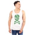 thumbnail image 3 of Irish Skull Crossbones St Pattys Day Tank Top T Shirts Men Women Brisco Brands M, 3 of 5