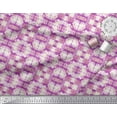 thumbnail image 3 of Soimoi Modal Satin Fabric Geometric Tie-Dye Fabric Prints By Yard 42 Inch Wide, 3 of 4