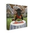 thumbnail image 3 of Stupell Industries Classy Black Sheep Dining Rural Farm Painting Gallery Wrapped Canvas Print Wall Art, Design by Lucia Heffernan, 3 of 7