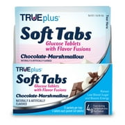TRUEplus® Soft Tabs Glucose Tablets – 12 Packs (Chocolate Marshmallow)