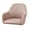 Pink, variant on Stretchable Office Chair Covers Water Resistant Milk Silk Fabric AntiSlip Arcs Cut Perfectly For Curveds Backrests