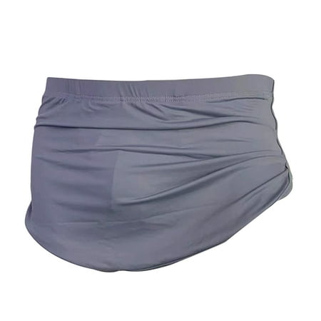 

Juhai Male Panties Daily Wear Solid Color Sexy Sweat Absorption Elastic Waist Underpants