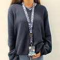 thumbnail image 2 of Disney Women's Lilo and Stitch "Nope" Lanyard and ID Holder, 2 of 5