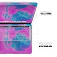 thumbnail image 4 of DesignSkinz Abstract Iridescent Vivid Pink Swirl Full-Body Skin Decal Wrap Cover for MacBook Pro 13" with CD Drive (A1278), 4 of 9