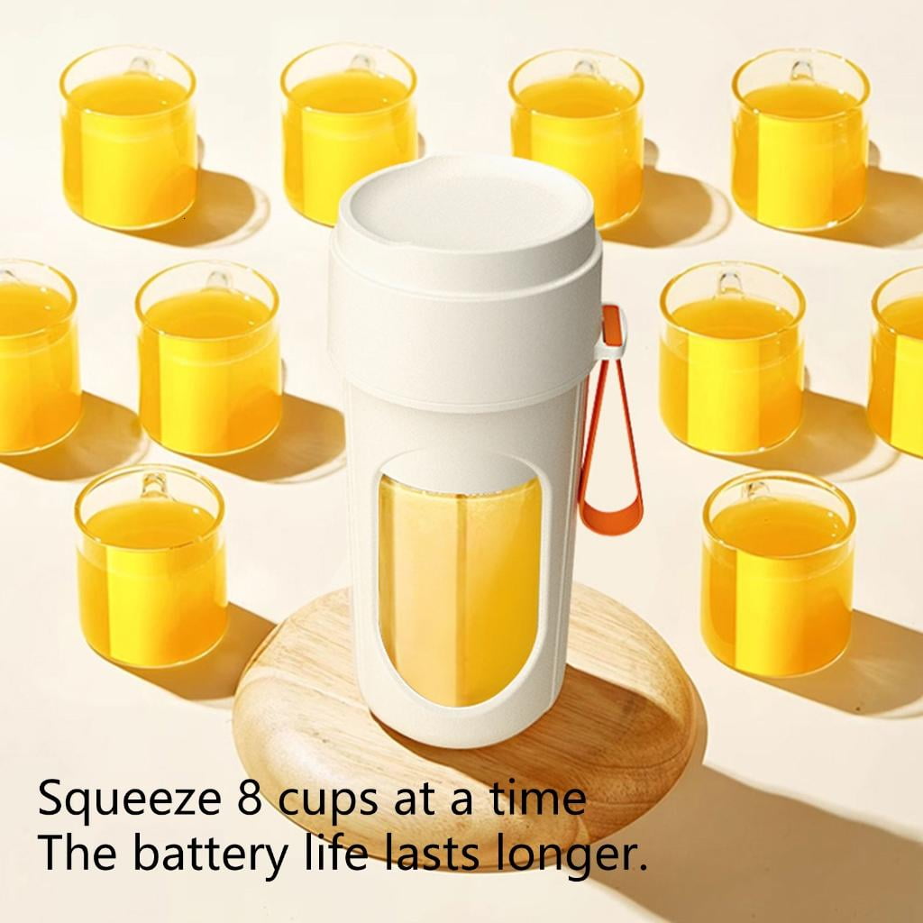 Travel Friendly 450ml Juicer Blender USB Rechargeable Mixing Cup for Smoothie and Shakes Practical Kitchen Appliance