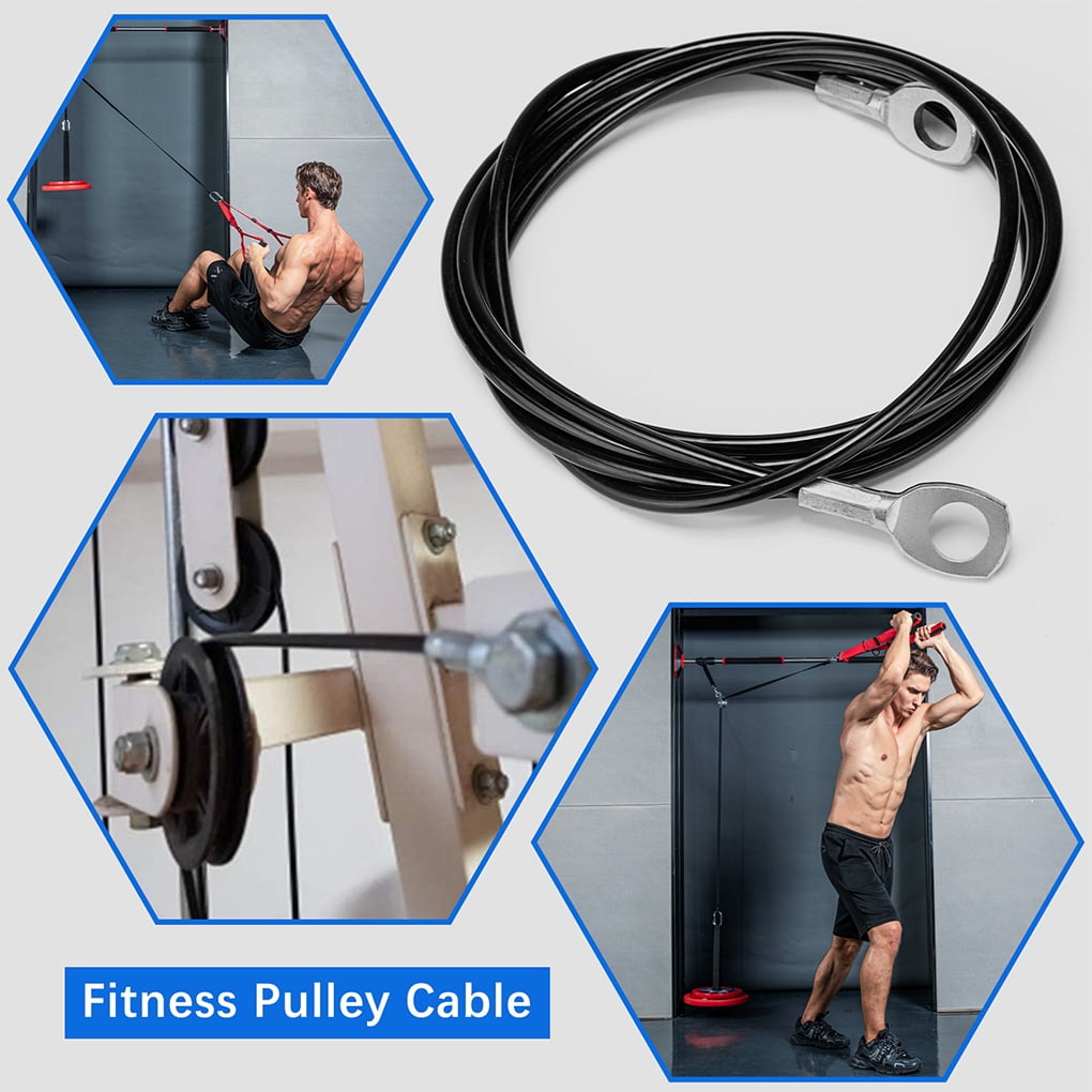 Youkk Pulley Rope Gym Cable Fitness Cord Solidness Workmanship