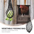 thumbnail image 6 of Mersess Slow Feed Net Hanging Mesh Storage Bags Livestock Feeding Mesh Bag Fruit Veggies Feeder Poultry Treat Feeding for Hen Black, 6 of 10