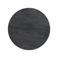 thumbnail image 5 of Laddha Home Designs Handcrafted Round Marble Top End Table - 22" - Black and Brown, 5 of 6