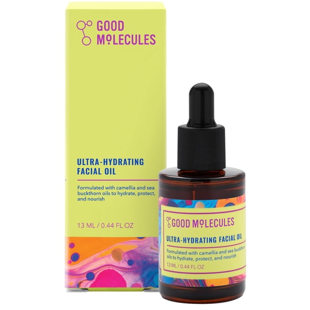Aceite facial Good Molecules ultrahidratante con espino amarillo, 13 ml