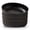 Black, variant on Black 37oz Plastic Unbreakable Serving Bowl Set of 4 for Pasta Salad Soup