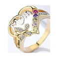 thumbnail image 5 of Miyuadkai Love Diamond Ring in Color Diamond, Fashion Ring, Alloy, 10 Inches, 5 of 10