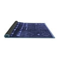 thumbnail image 2 of Ahgly Company Indoor Round Oriental Blue Industrial Area Rugs, 4' Round, 2 of 4