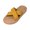 Yellow, variant on Sandals Wide Feet, Going Out Shoes for Women, Wide Width Sandals for Women, Womens Flat Shoes Non-Slip Crisscross Strap Sandals for Women Lightweight Indoor Outdoor Summer Slippers, Yellow 6
