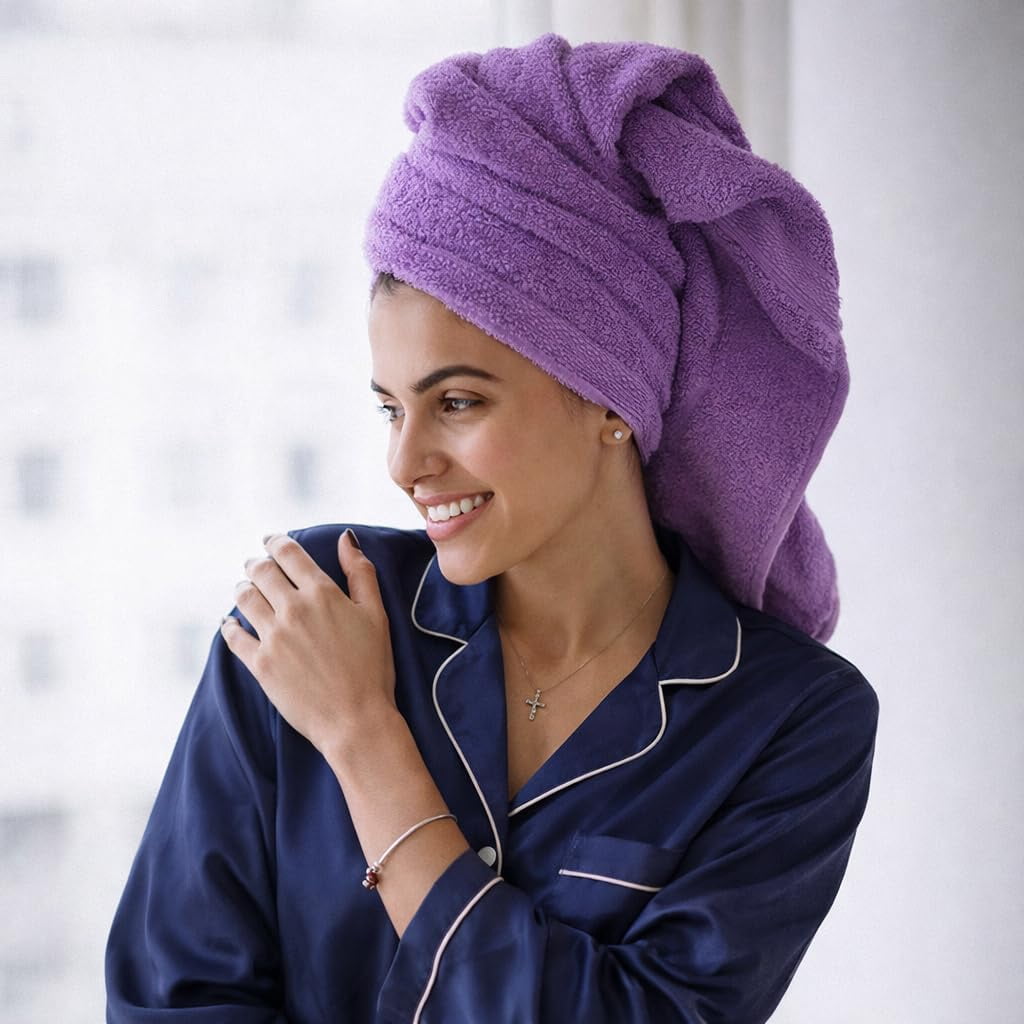 Zuperia 6-pack Bath Towels, 30" x 60" Cotton Bathroom Towels, Ultra Soft, Highly Absorbent, Fast Drying, Durable for Home, Gym, Spa, Hotel, (Colors Variety)