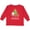 Red, variant on Inktastic My 2nd Christmas with Santa Reindeer and Tree Boys or Girls Long Sleeve Toddler T-Shirt