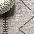 thumbnail image 6 of JONATHAN Y SANTA MONICA 3 x 5 Area Rug, Derya Tribal Diamond Trellis - Beige/Brown, SMB129A-3, 6 of 9