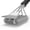Silver, variant on Rosaver Bristle Free Grill Brush and Scraper, BBQ Grill Cleaner with 3 Replacement Heads, 304 Stainless Steel, Safe for Gas, Charcoal & Porcelain Grills