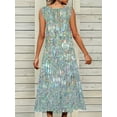 thumbnail image 5 of Printed Vest Dress with Pockets- the Perfect Summer Style for Fashionable Women, 5 of 7