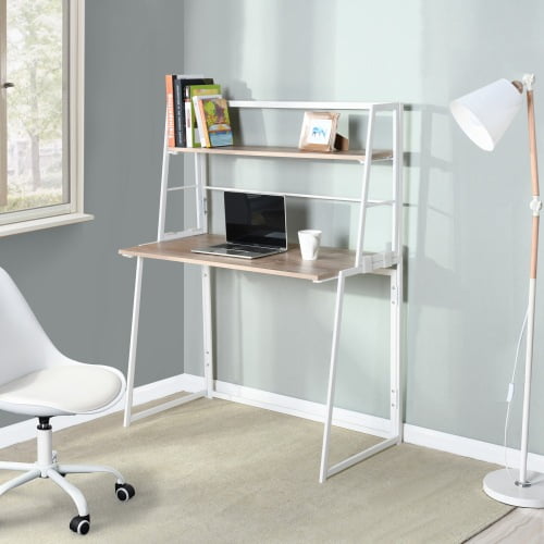 Details about   Folding Study Desk For Small Space Home Office Desk Laptop Writing Table White 