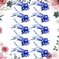 thumbnail image 3 of Phenofice Wedding Ribbon Bows Holidays Decoration Plastic Blue 10Pcs, 3 of 8