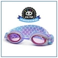 thumbnail image 3 of (2 pack) EyePop Mermaid Fabric Strap Goggles for Children, Blue/Purple Unisex, One Size Fits Most, 3 of 10
