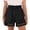 Black, variant on Casual Shorts Women Fashion Lace Trim Relaxation Daily Outfits Beach Clothing Women,Black,L