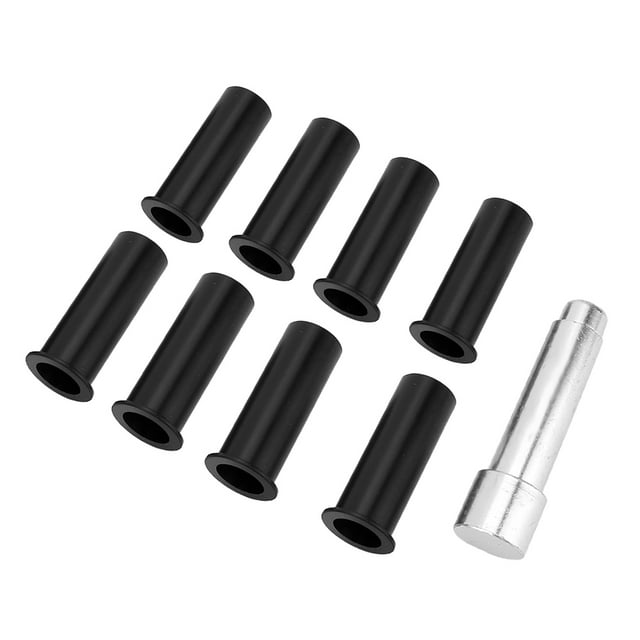 TKSE Bujes De Bisagra De Puerta, 8 Piezas Kit De Bujes De Revestimiento De Pasador De Bisagra De Puerta Apto Para Wrangler JKU 07-18 2 Puertas
