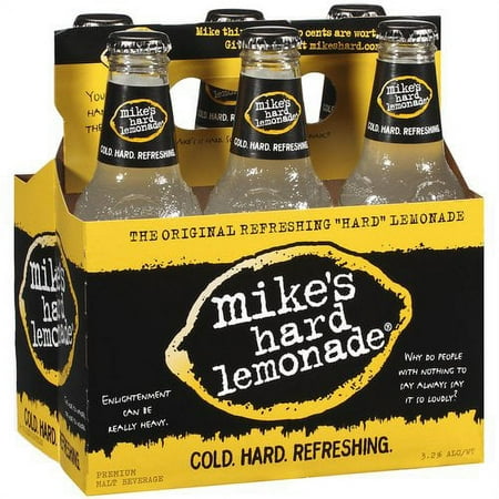 Mike's Hard Lemonade Hard Lemonade Premium Malt Beverage, 6 pack, 12 fl oz